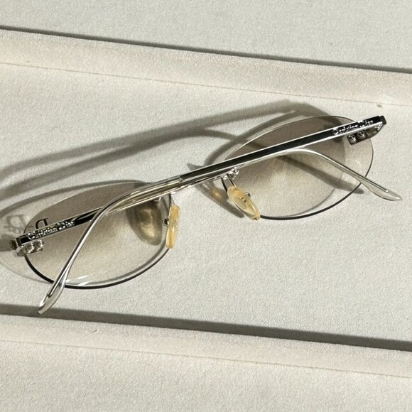 DIOR VINTAGE TINTED LOGO CAT 29GNM SUNGLASSES - Picture 3 of 10